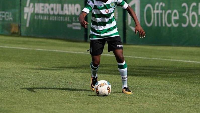 Félix Correia despontou no Sporting e, ainda júnior, atraiu a atenção do Manchester City - Foto: D. R.