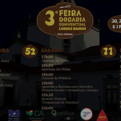 Vila Viçosa recebe III Feira de Doçaria Conventual em finais de janeiro