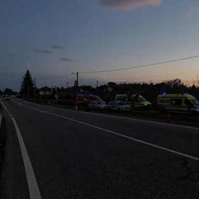 Despiste na EN231 mobiliza vários meios de socorro em Seia
