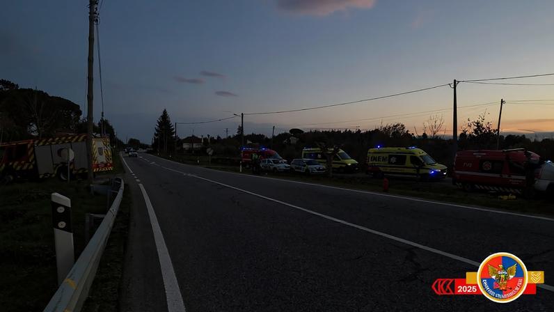 Despiste na EN231 mobiliza vários meios de socorro em Seia