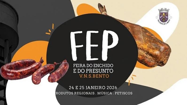 Vila Nova de São Bento: Sabores da tradição em destaque na Feira do Enchido e do Presunto