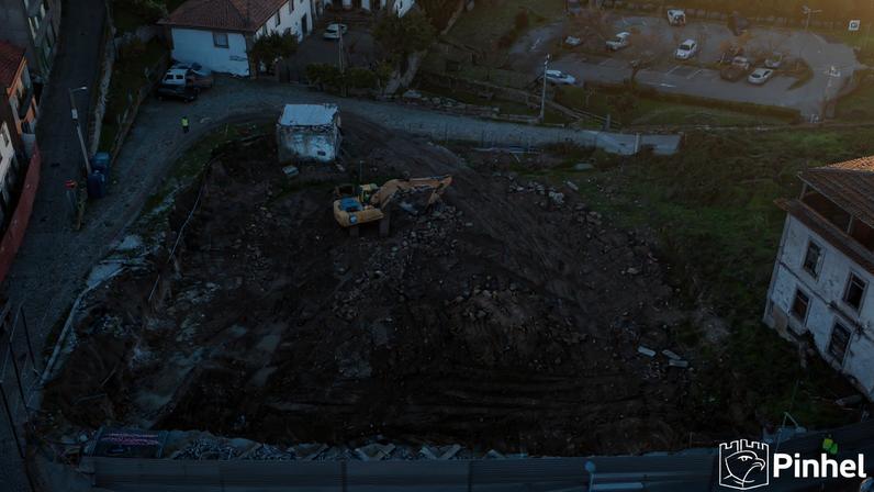 Arrancaram os trabalhos preparatórios para o novo Mercado Municipal de Pinhel