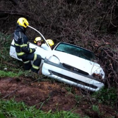 Despiste em Valmaior deixa jovem ferida após passar noite sem pedir socorro