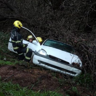 Despiste em Valmaior deixa jovem ferida após passar a noite sem socorro