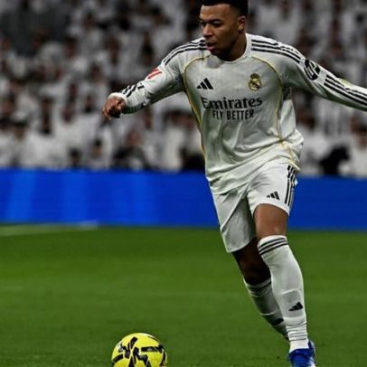 Mbappé abre caminho à vitória do Real Madrid frente ao Levante de Luís Castro