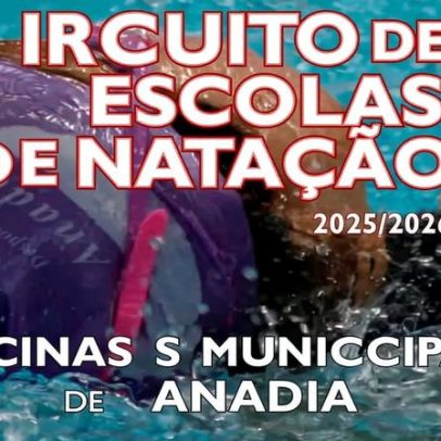 Anadia recebe primeira etapa do Circuito de Escolas de Natação Aveiro 2026