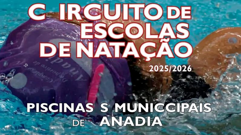 Anadia recebe 1.ª etapa do Circuito Escolas Natação Distrito Aveiro 2026