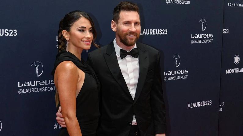 Antonella Roccuzzo e Lionel Messi
