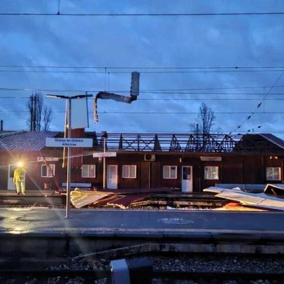 Circulação ferroviária suspensa em várias linhas devido ao mau tempo