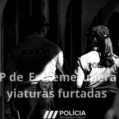 PSP de Estremoz recupera dois carros furtados em operação relâmpago