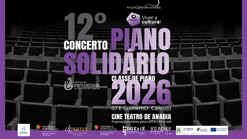 Piano Solidário leva música e solidariedade a Anadia