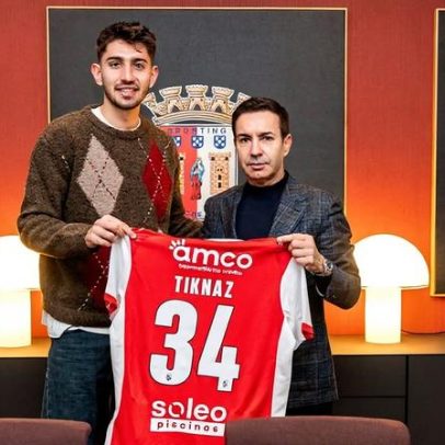 Demir Tiknaz é reforço do SC Braga