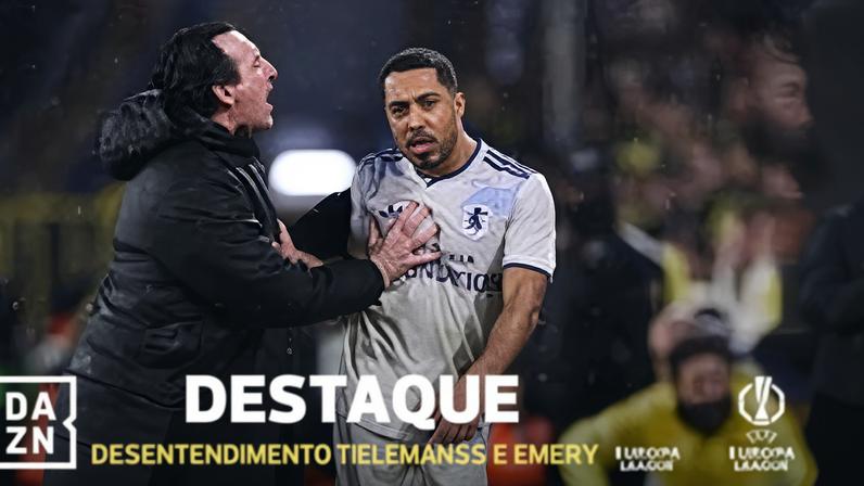 Confronto entre Unai Emery e Tielemans gerou empurrões durante encontro