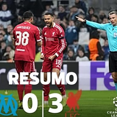 Liverpool tenta vencer, Marselha pouco fez pela vitória