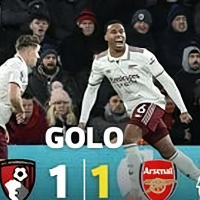 Gabriel busca redenção ao empatar após ter oferecido o golo ao Bournemouth