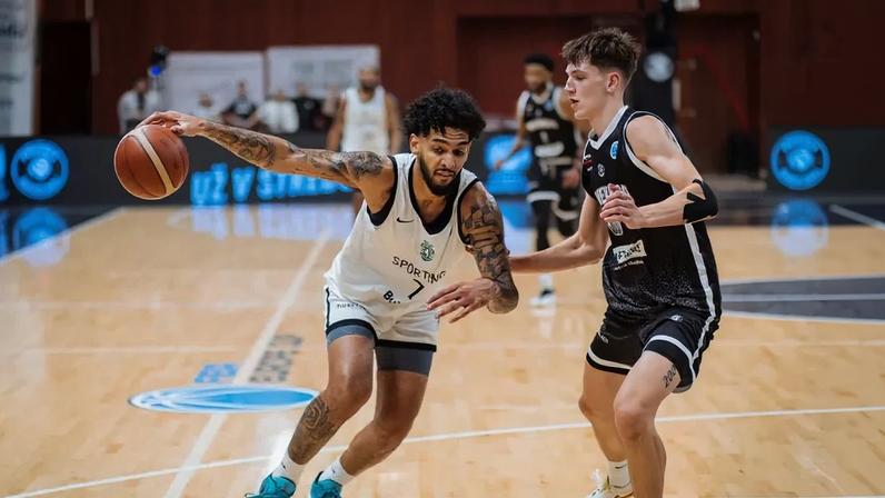 Sporting perde na Eslováquia para a Taça Europa (foto FIBA)