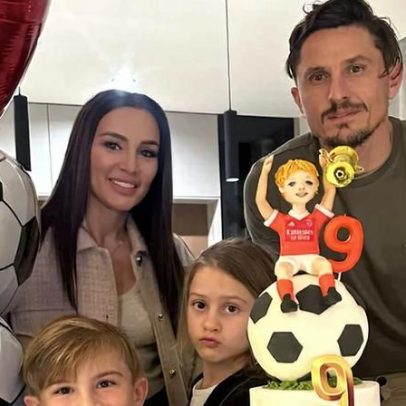 Fejsa celebra aniversário do filho com muito Benfica