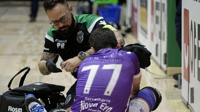 Pedro Roque quando trabalhava no Sporting - Foto A BOLA