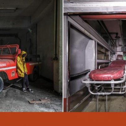 Yellow Jackets encontram armazém com carros de bombeiros abandonados