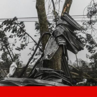 Marinha Grande sem água e luz, cenário de destruição generalizada