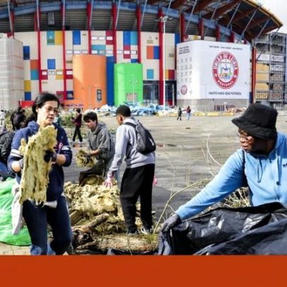 Mais de 600 voluntários de todo o país ajudam Leiria com luvas e pás