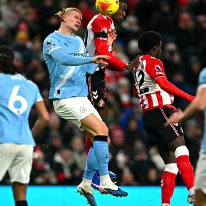 Manchester City empata com Sunderland e deixa Arsenal na liderança