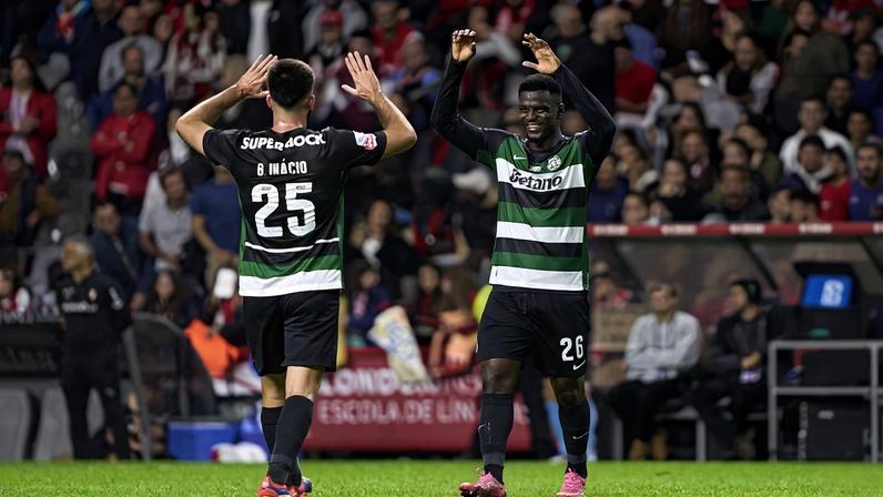 Gonçalo Inácio tem esta época participação em 24 jogos, Diomande apenas em 12