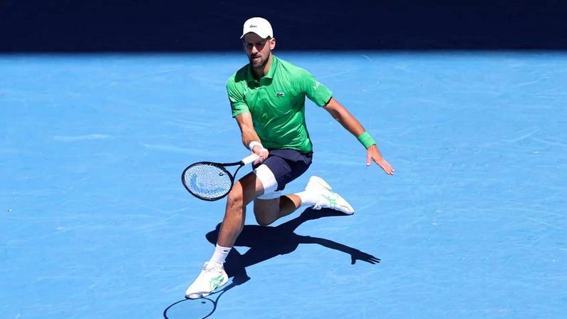 Novak Djokovic venceu na segunda ronda do Open da Austrália