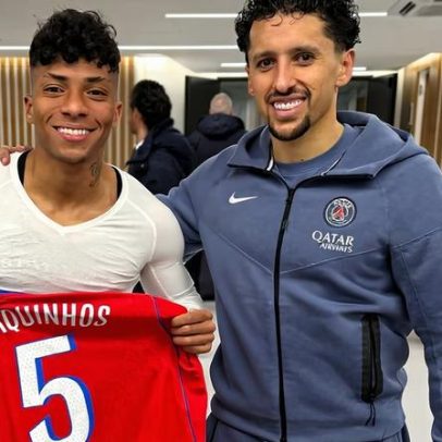 Sporting: Alisson troca de camisola com Marquinhos após jogo