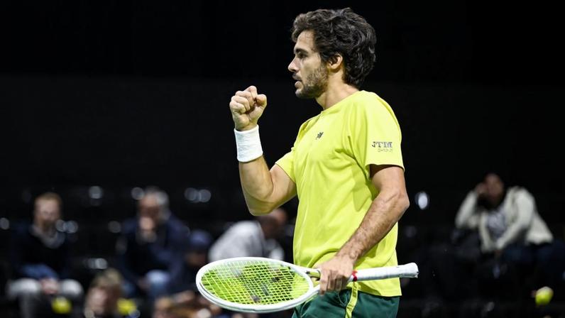 Francisco Cabral pode disputar em Brisbane a 11.ª final ATP da carreira. IMAGO
