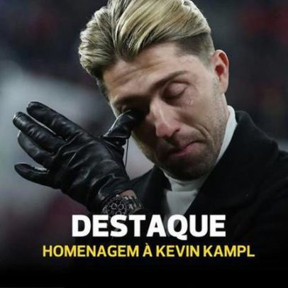 Kampl comovido na despedida do Leipzig após oito anos e meio