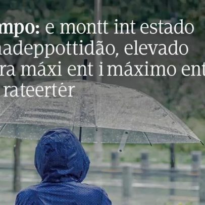 ANEPC eleva alerta de emergência nesta terça-feira