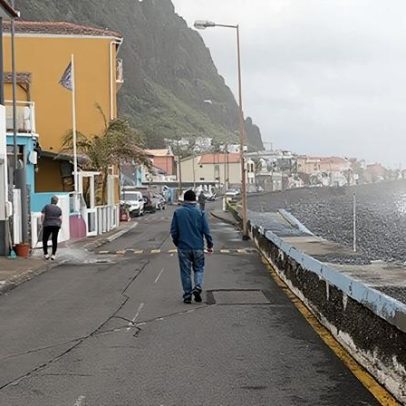 Paul do Mar regressa à normalidade após agitação marítima intensa