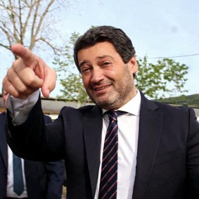 André Ventura inicia campanha em Leiria