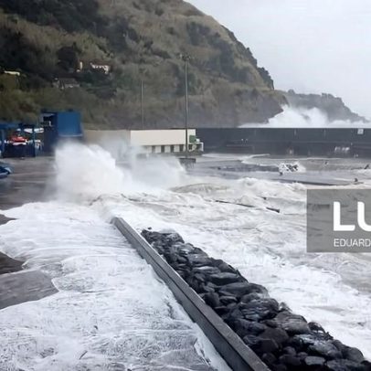 IPMA emite aviso amarelo para precipitação e agitação marítima nos Açores