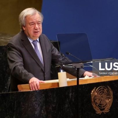 Guterres pede diálogo com o Irão para evitar crise grave