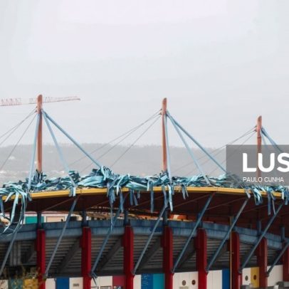 Danos no estádio atrasam a receção do Leiria ao Paços