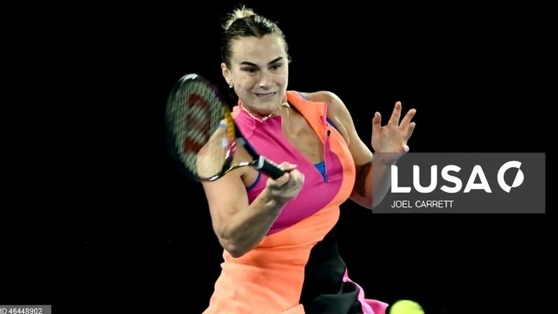 Aryna Sabalenka apura-se para quarta final consecutiva do Open da Austrália