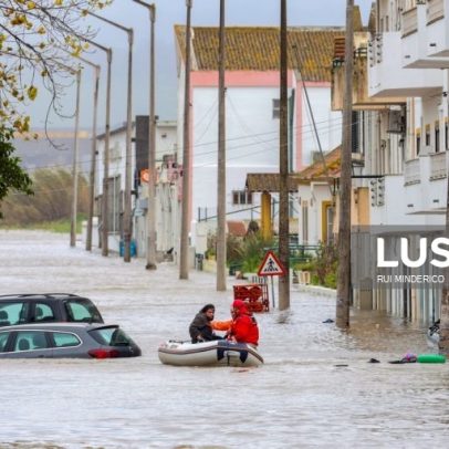 Comerciantes de Alcácer do Sal relatam desespero à ministra do Ambiente