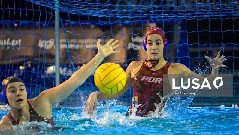Portugal perde com Hungria e fica em terceiro no grupo do Europeu de Polo aquático