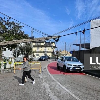 384 mil clientes da E-Redes ficaram sem energia às 18:30