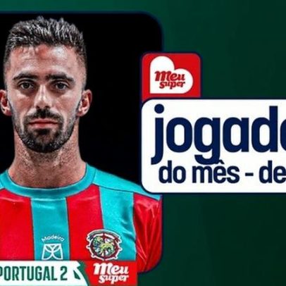 Carlos Daniel eleito jogador do mês de Dezembro na II Liga