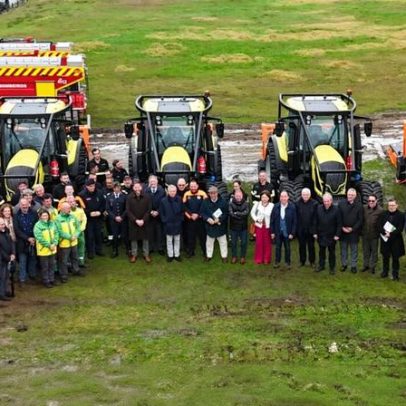 CIRA e ICNF reforçam ações em Aveiro com tratores para prevenção de incêndios