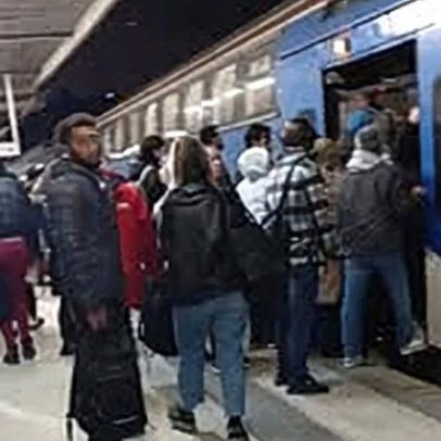 Anomalia na via causa atrasos e supressões na Fertagus