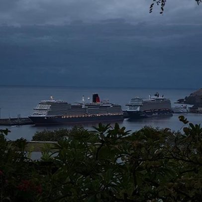 Dois navios de cruzeiro chegam ao Porto do Funchal