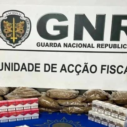 GNR apreende tabaco e mais de 12 mil euros em Évora na operação VK