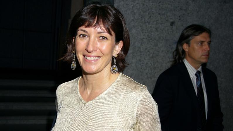 Ghislaine Maxwell em uma audiência em 2021