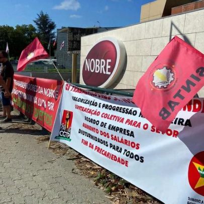 Trabalhadores da Nobre em Rio Maior entram na 26.ª greve na sexta-feira