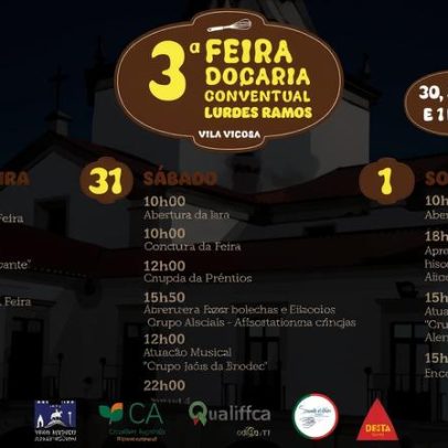 III Feira de Doçaria Conventual de Vila Viçosa, Lurdes Ramos, 30 e 31 de janeiro
