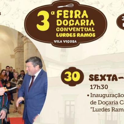 Inauguração da III Feira de Doçaria Conventual Lurdes Ramos às 17h30
